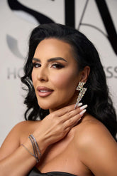 Cercei Carisa - Eleganță aurie cu cristale multicolore Sia House pentru femei elegante